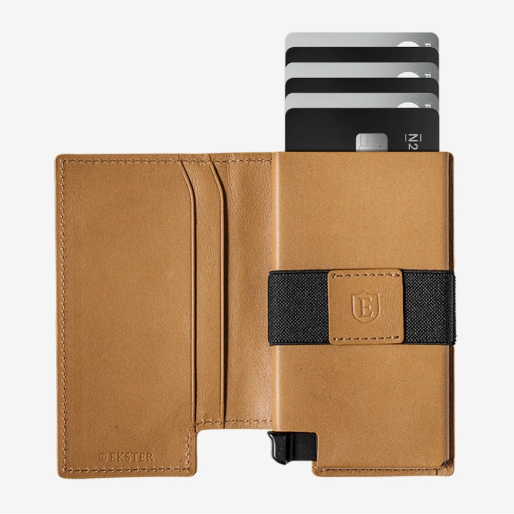 Ekster Tan Leather Wallet